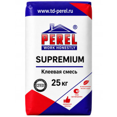 Клеевая смесь Perel Supremium С2 ТЕ S1, (25 кг)