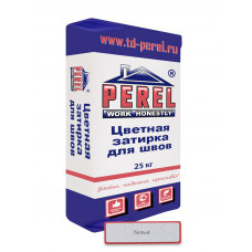 Белая декоративная затирочная смесь
